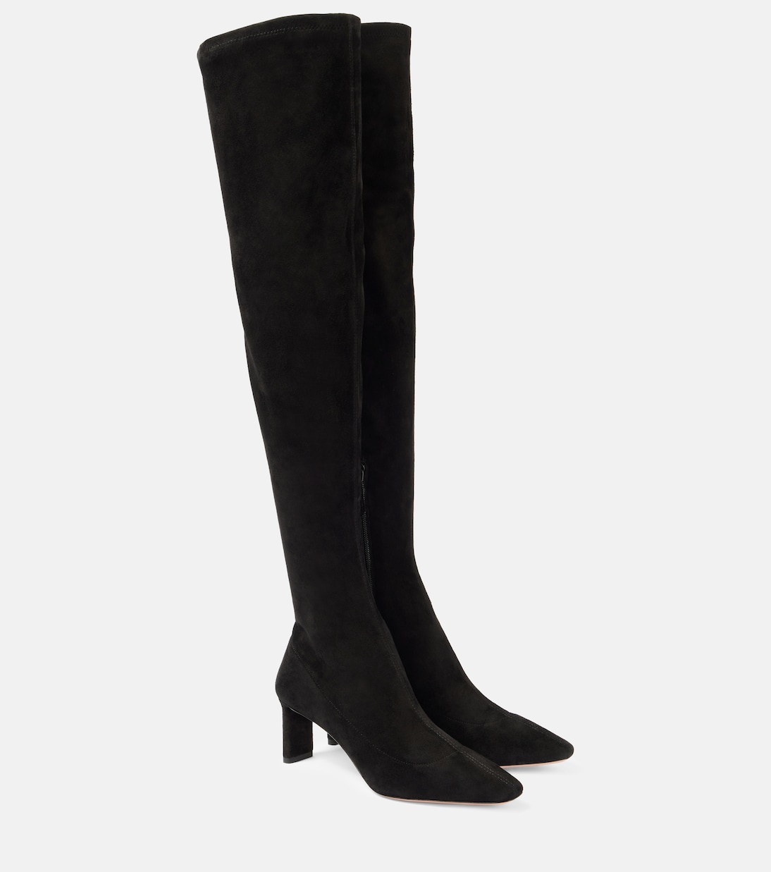 Stiefel Zenn 65 aus Veloursleder | Aquazzura
