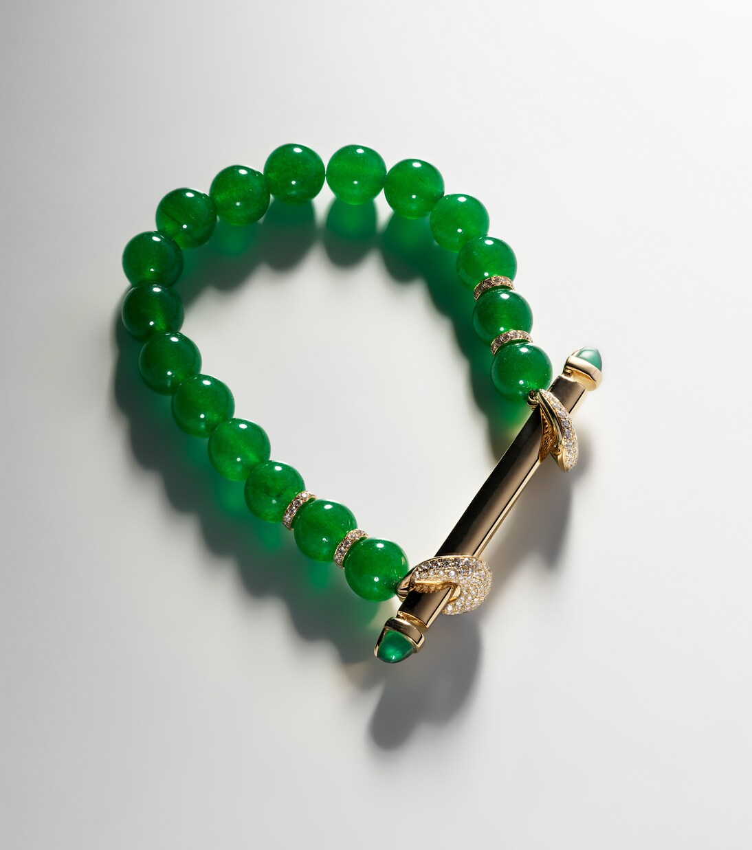 Bracciale Chakra in oro 18kt con pietre preziose | Ananya