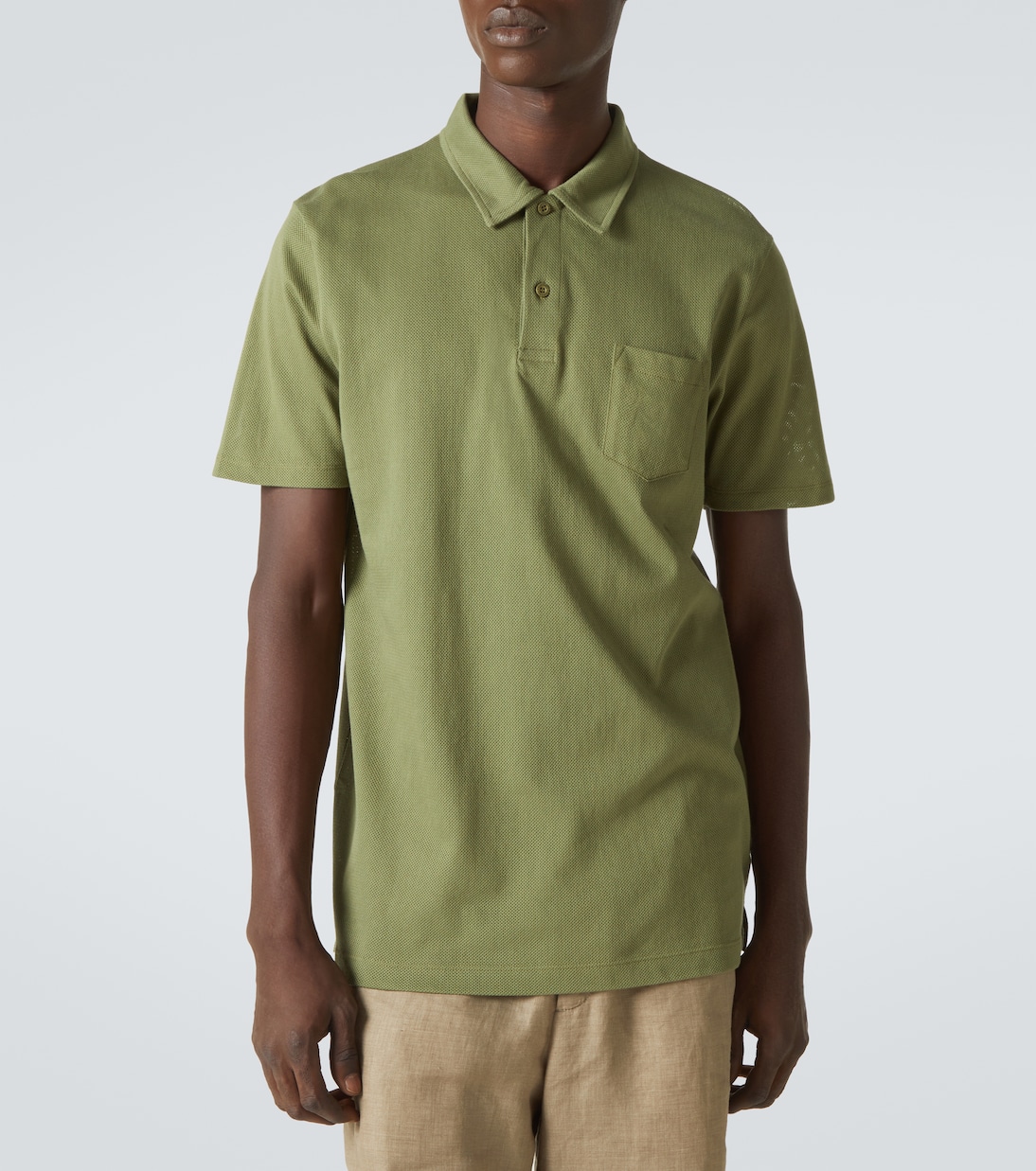 Polo Riviera en coton | Sunspel
