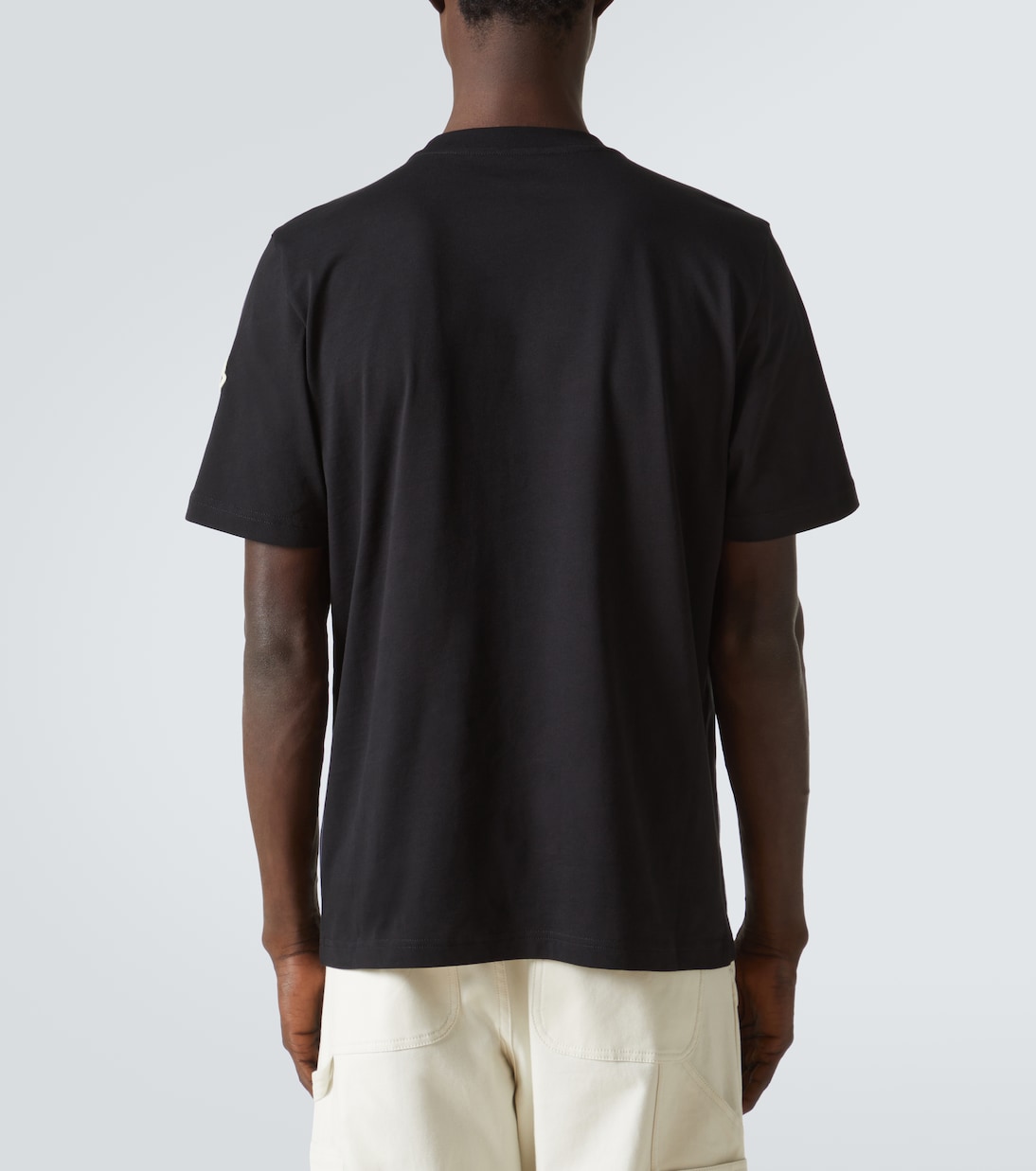 Camiseta de jersey de algodón con logo | Moncler