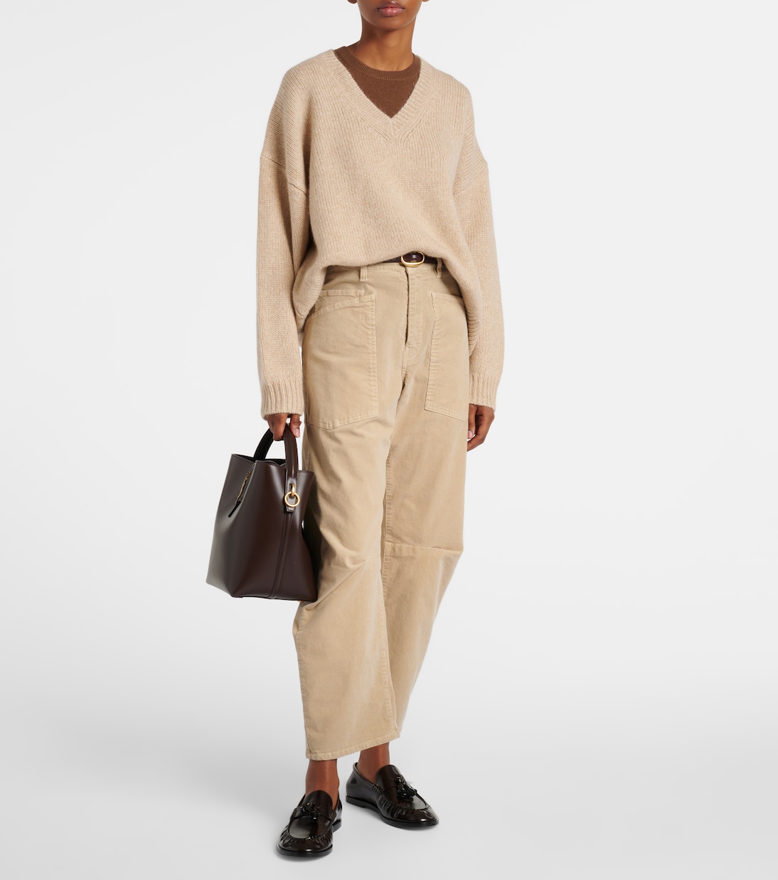 Mid-Rise-Hose Shon aus Cord | Nili Lotan