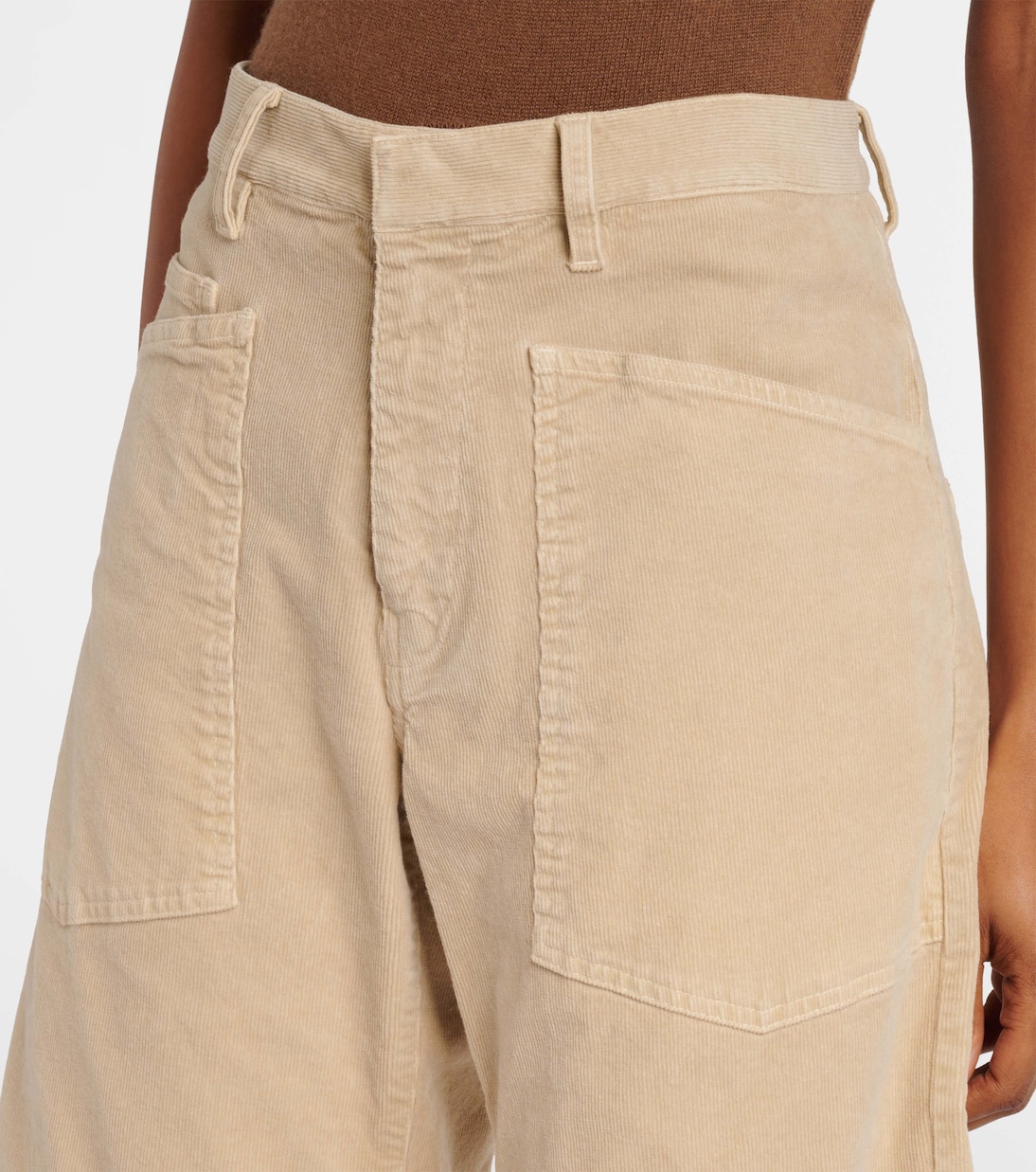 Mid-Rise-Hose Shon aus Cord | Nili Lotan