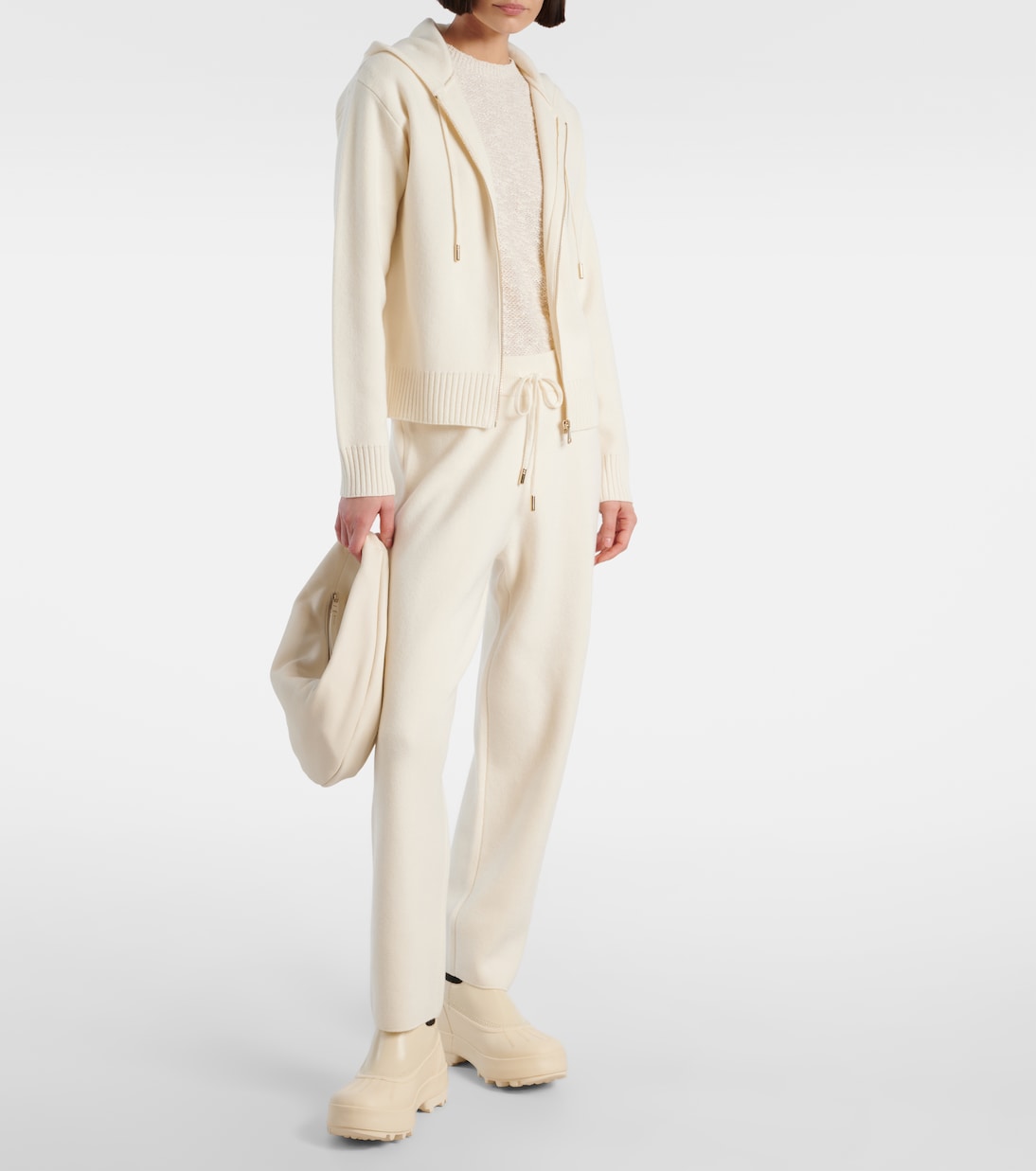 Pantalones deportivos de lana y cachemir | Moncler