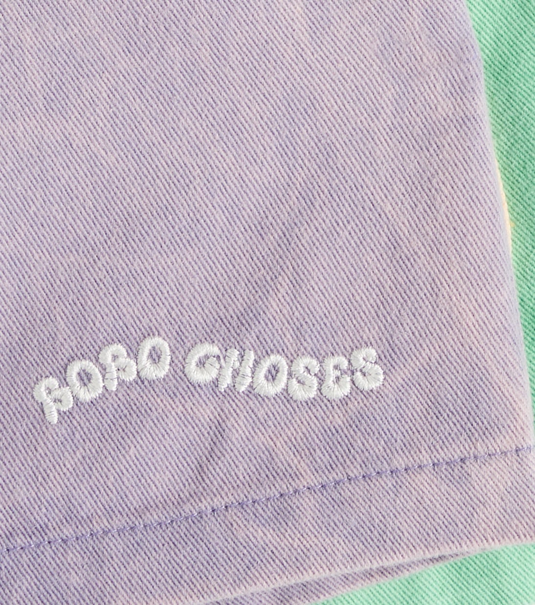Baby - Shorts in cotone color-block | Bobo Choses