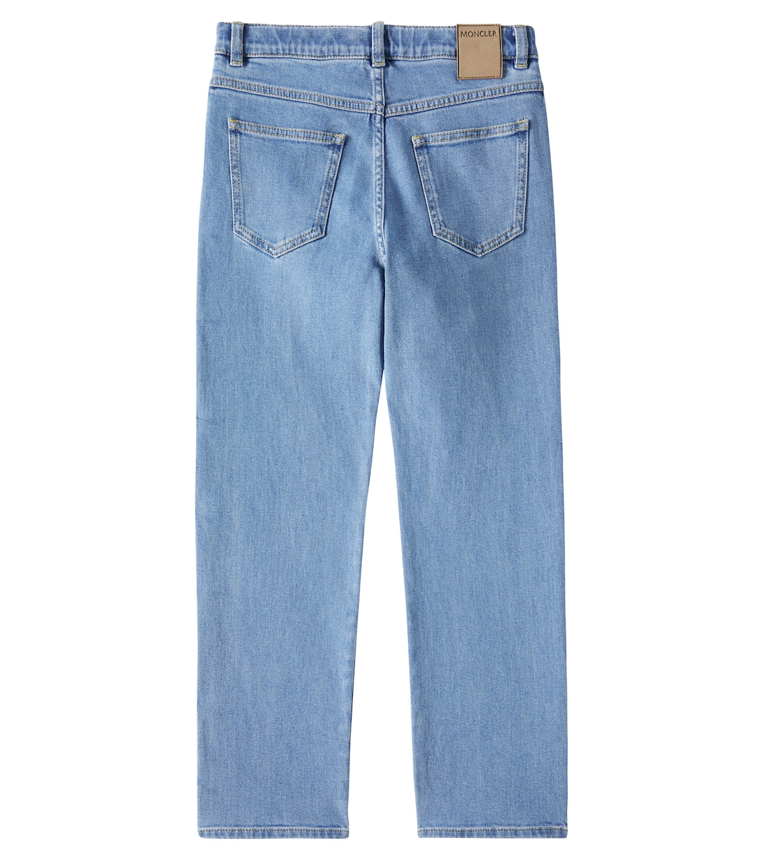 High-Rise Straight Jeans | Moncler Enfant