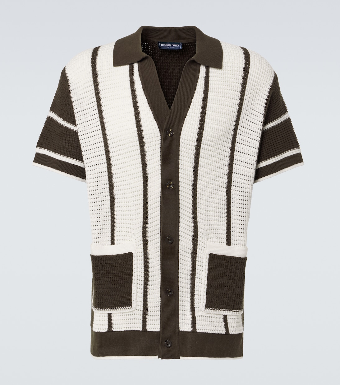 Cardigan Fabricio in crochet di cotone | Frescobol Carioca