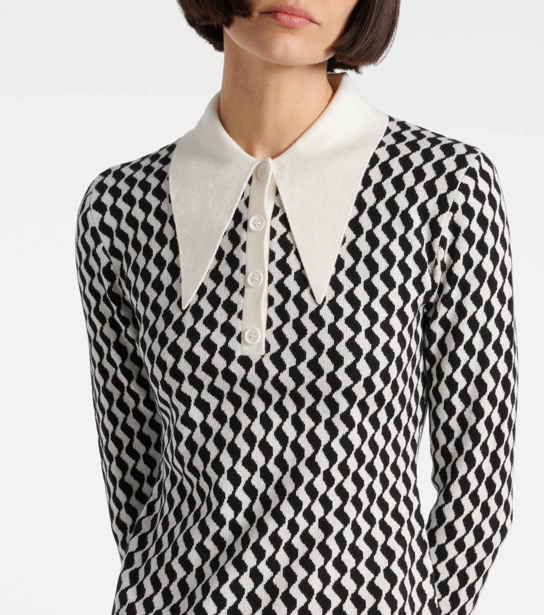 Abito corto in misto cotone | Rixo
