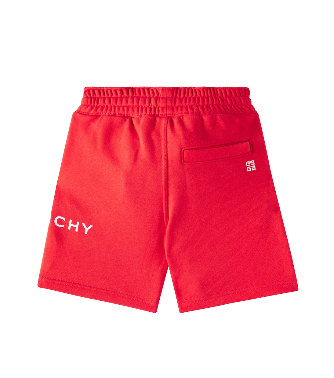 Shorts in pile di misto cotone con logo | Givenchy Kids