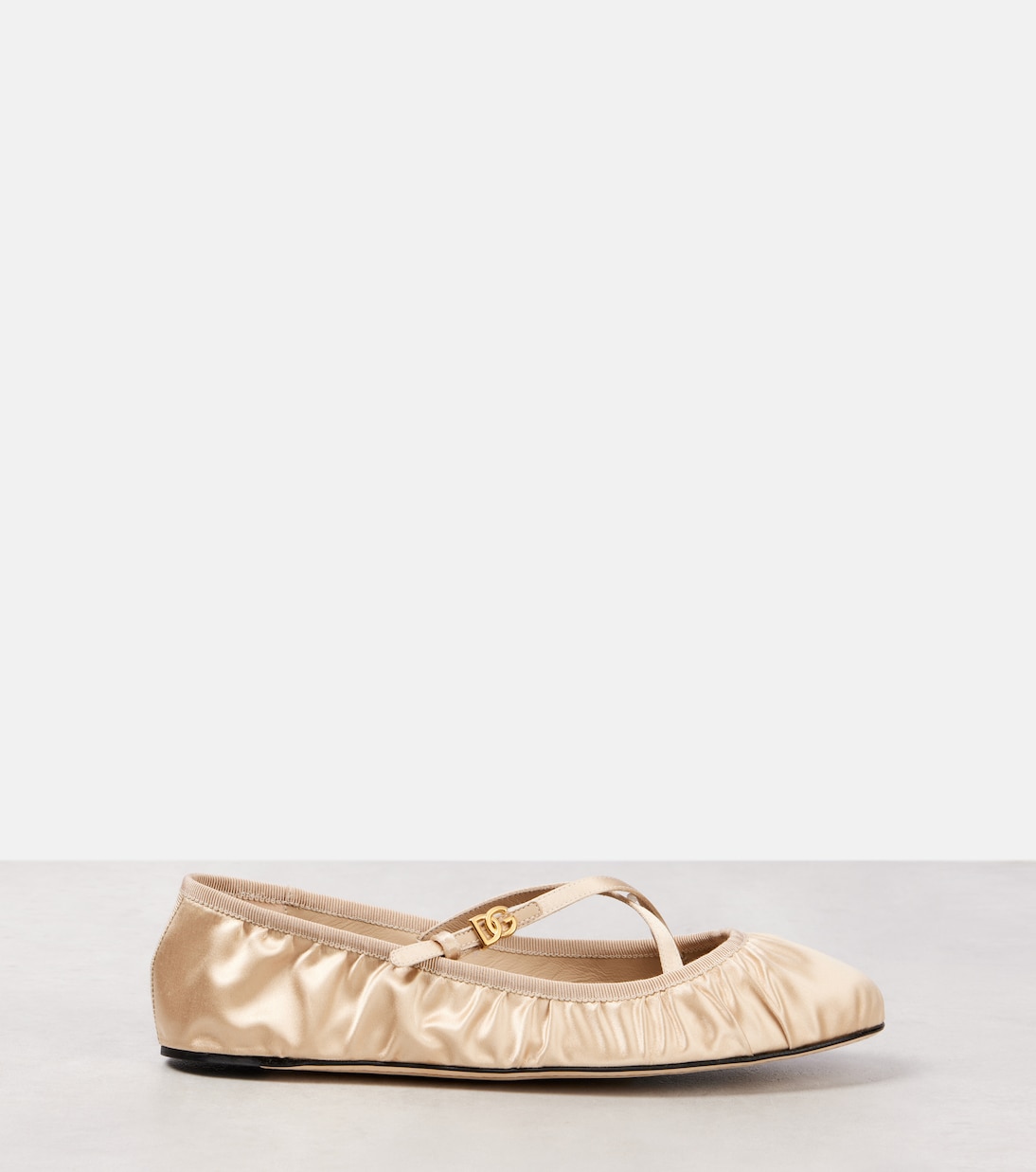 Vally satin ballet flats | Dolce&Gabbana