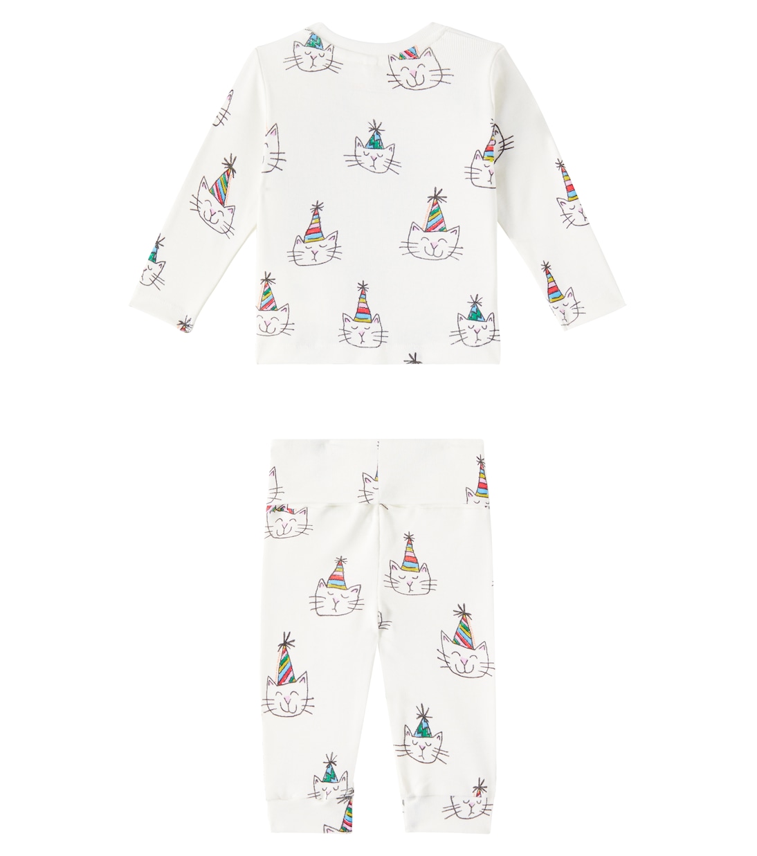 Bebé - chándal de algodón estampado | Stella McCartney Kids