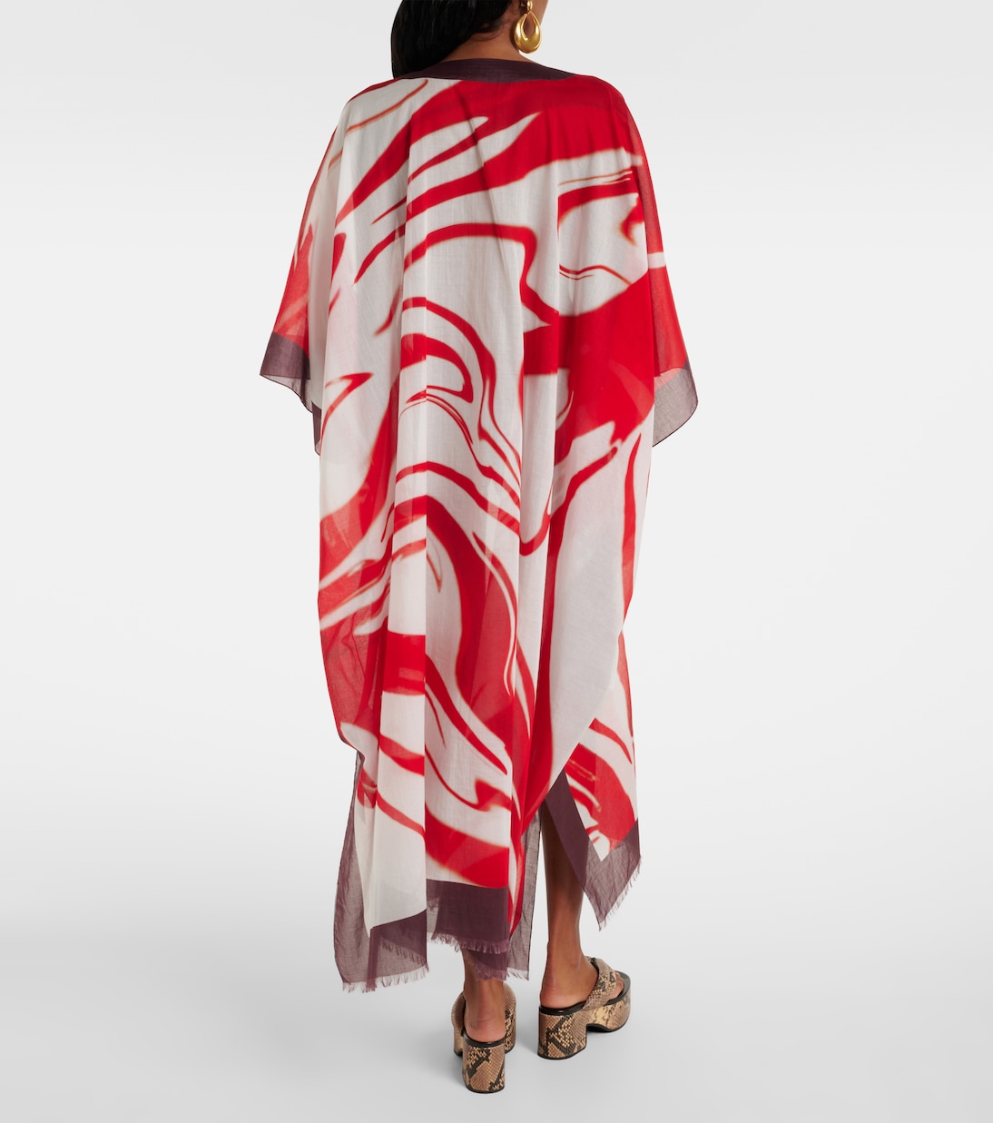 Printed cotton kaftan  | Dries Van Noten