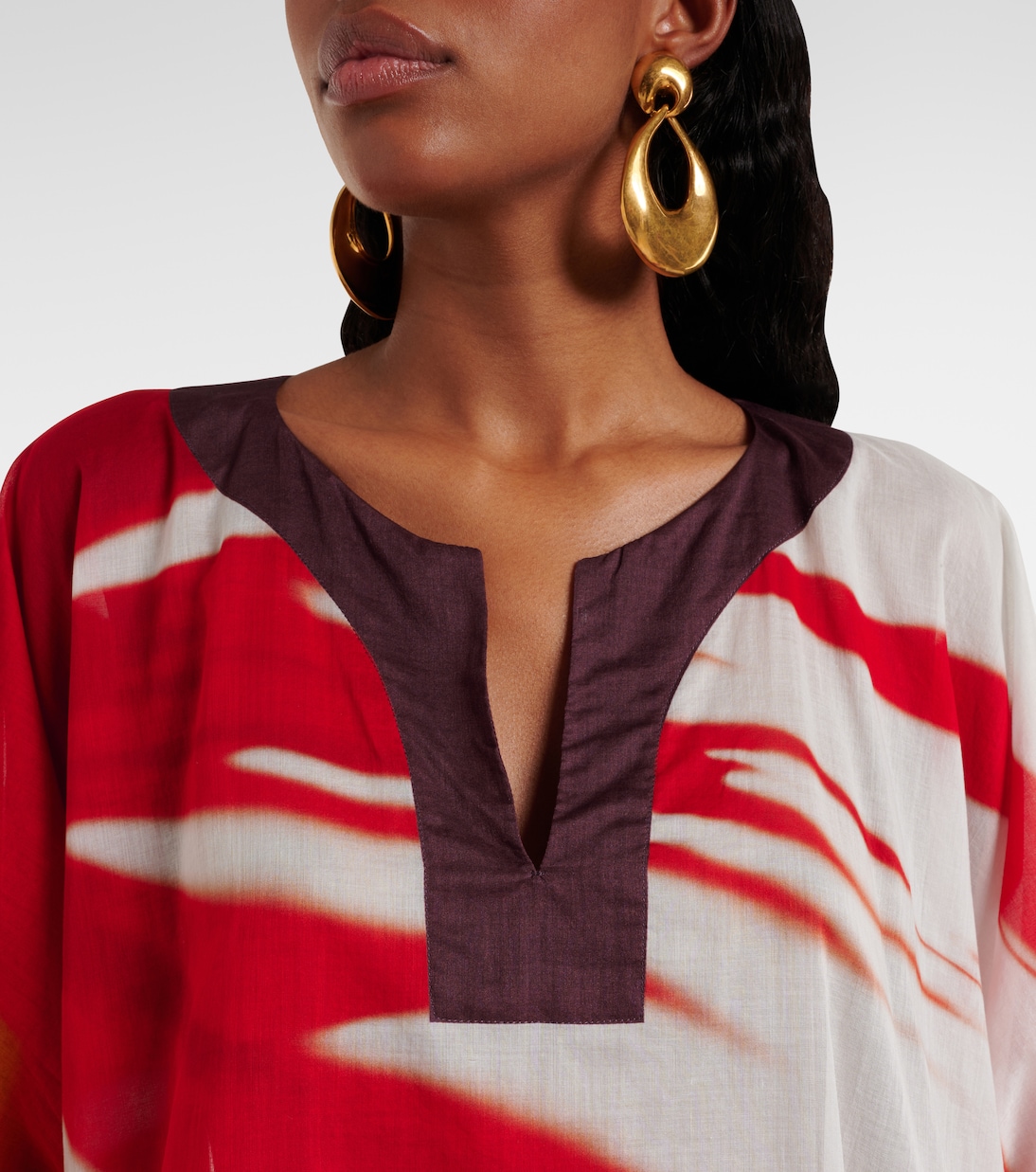 Printed cotton kaftan  | Dries Van Noten