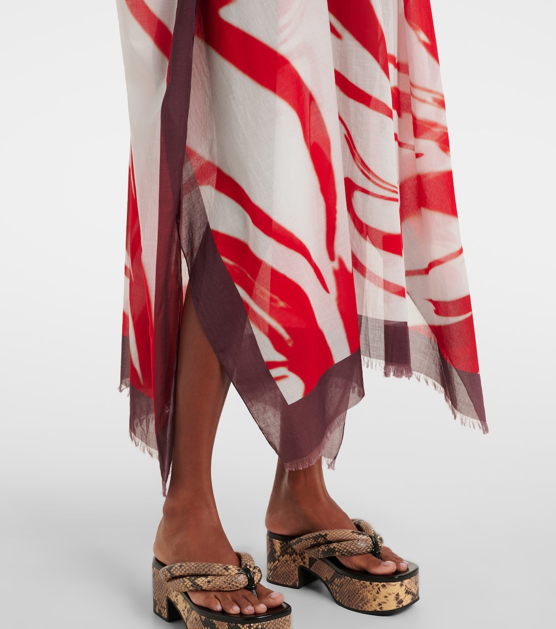 Printed cotton kaftan  | Dries Van Noten