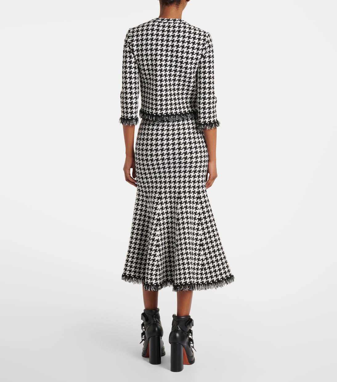 Cardigan à carreaux | McQueen