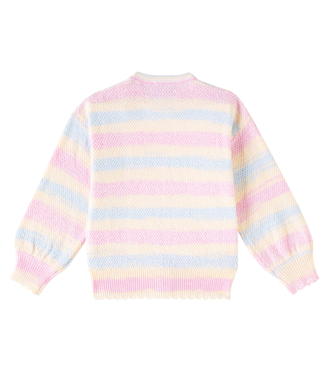 Cardigan in cotone a righe | Tartine et Chocolat