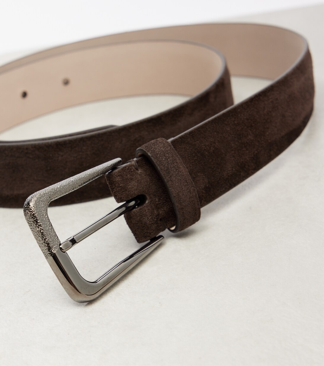Gürtel aus Veloursleder | Brunello Cucinelli