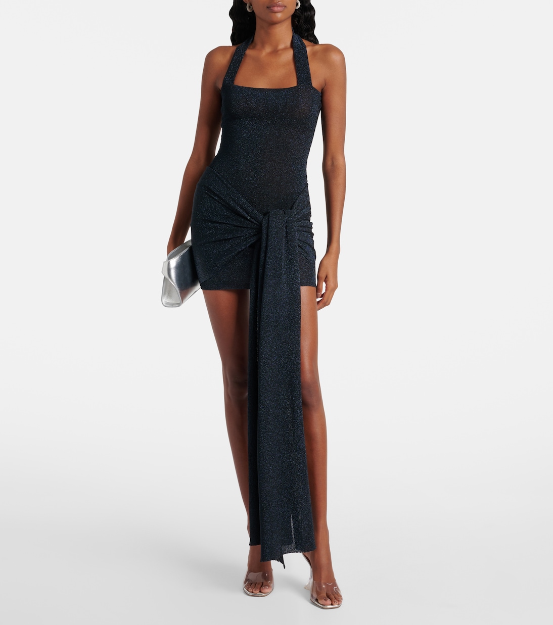 Minikleid aus Lamé | Aya Muse