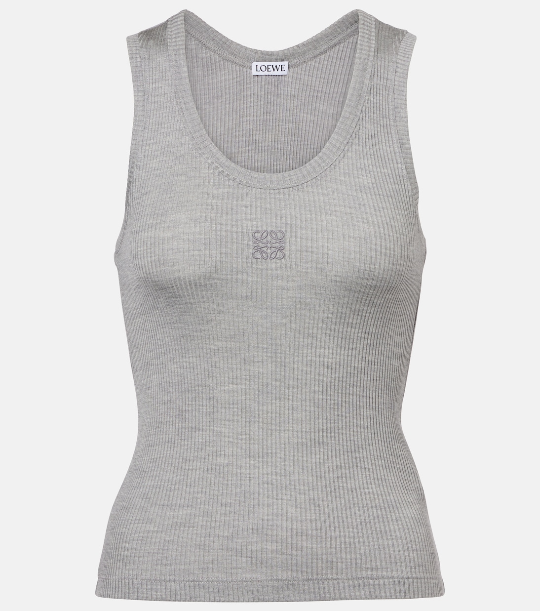 Top Anagram in seta a coste | Loewe