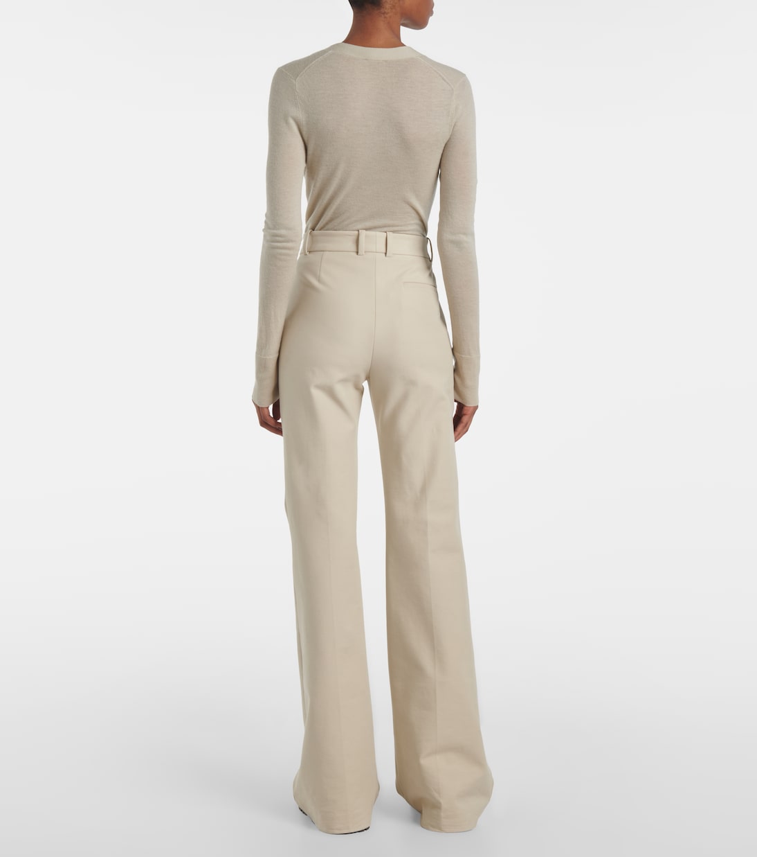 Tafira cotton-blend flared pants | Joseph