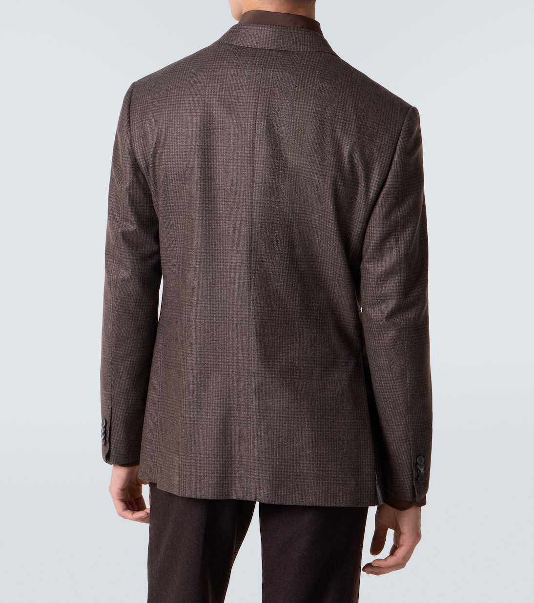 Prince of Wales check wool blazer | Brioni