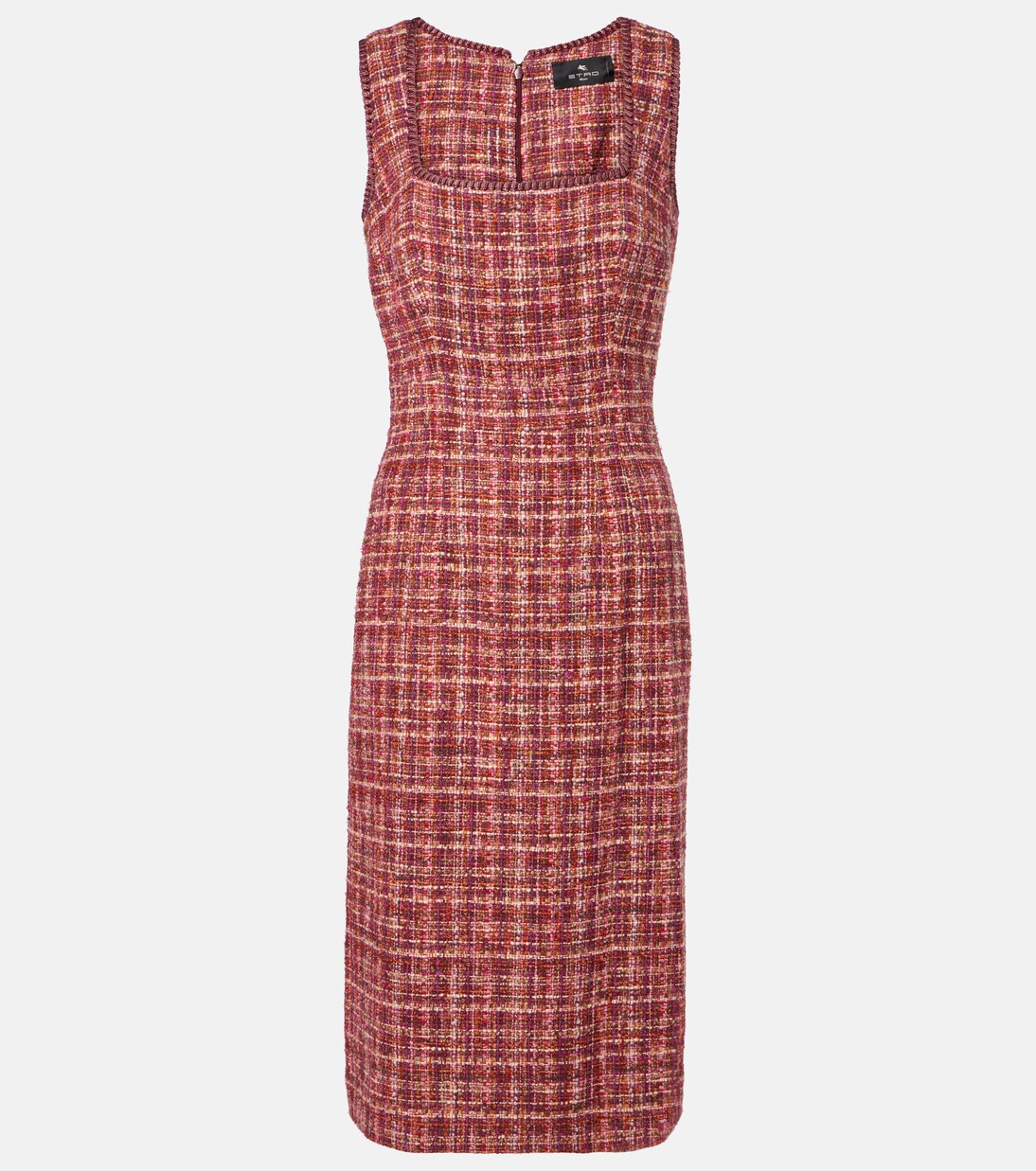 Vestido midi en mezcla de algodón y lana | Etro