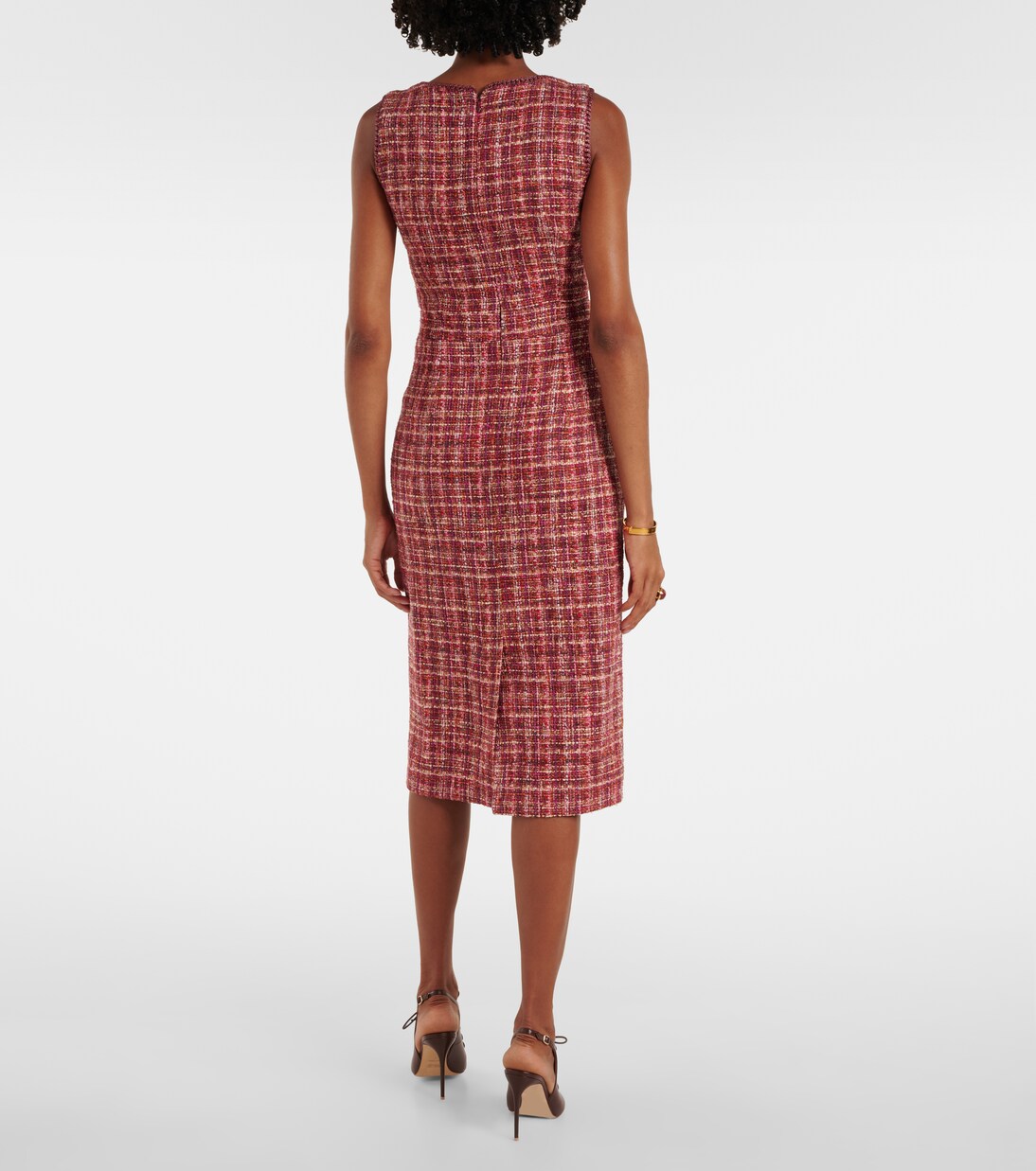 Vestido midi en mezcla de algodón y lana | Etro