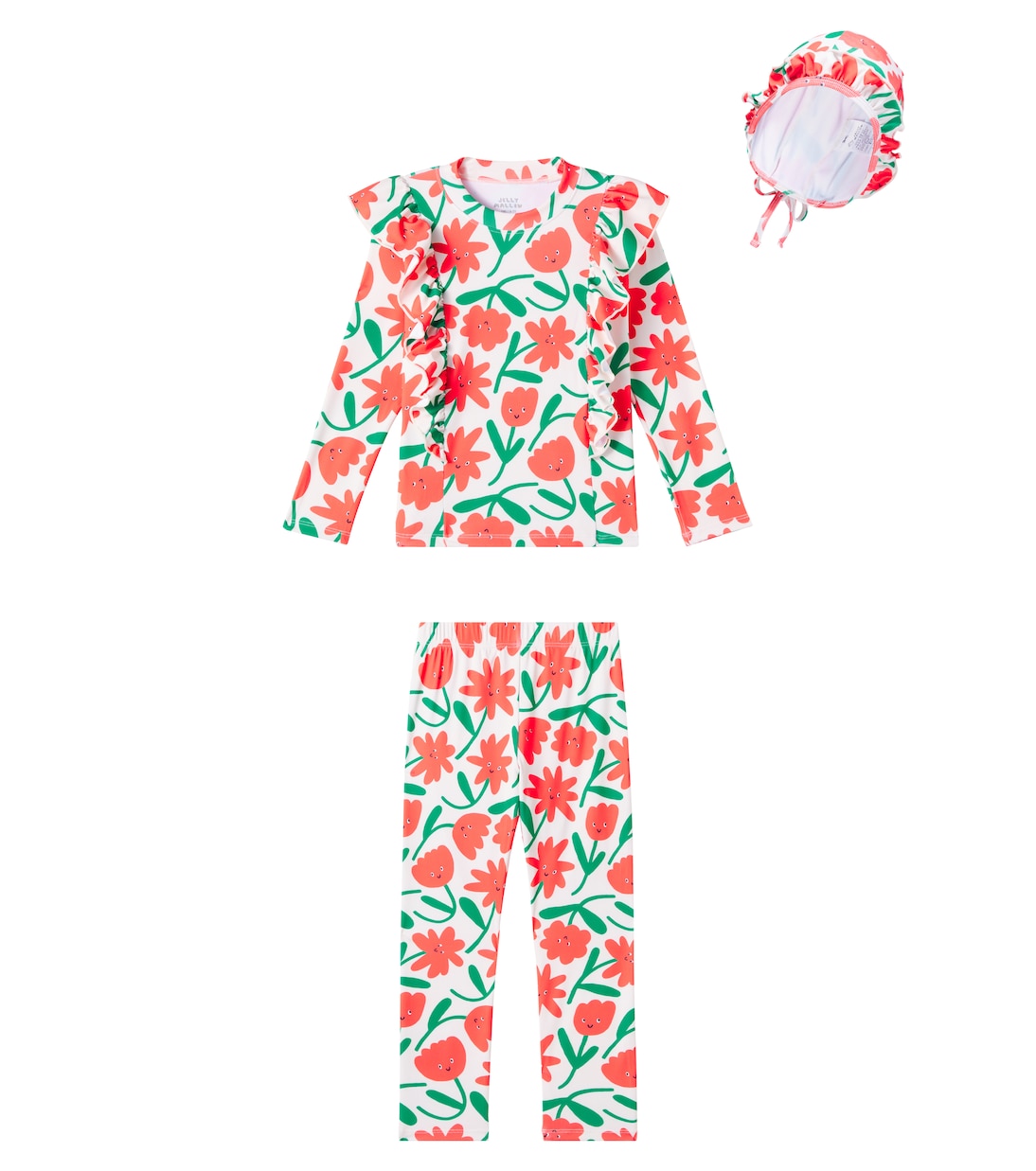 Costume intero e cuffia con stampa | Jellymallow