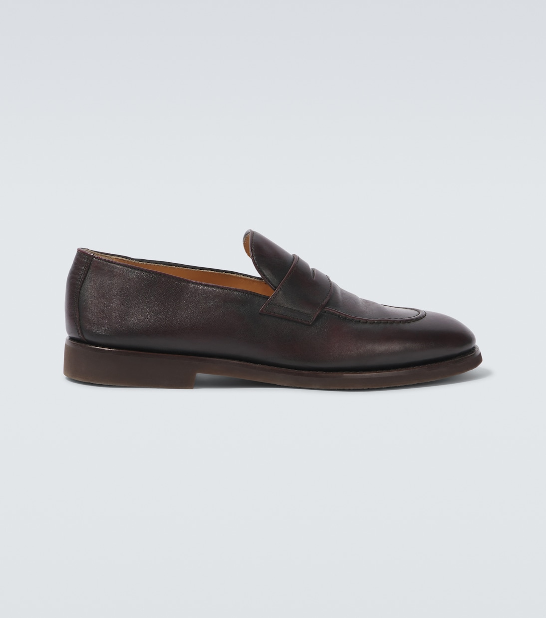 Leather penny loafers | Brunello Cucinelli