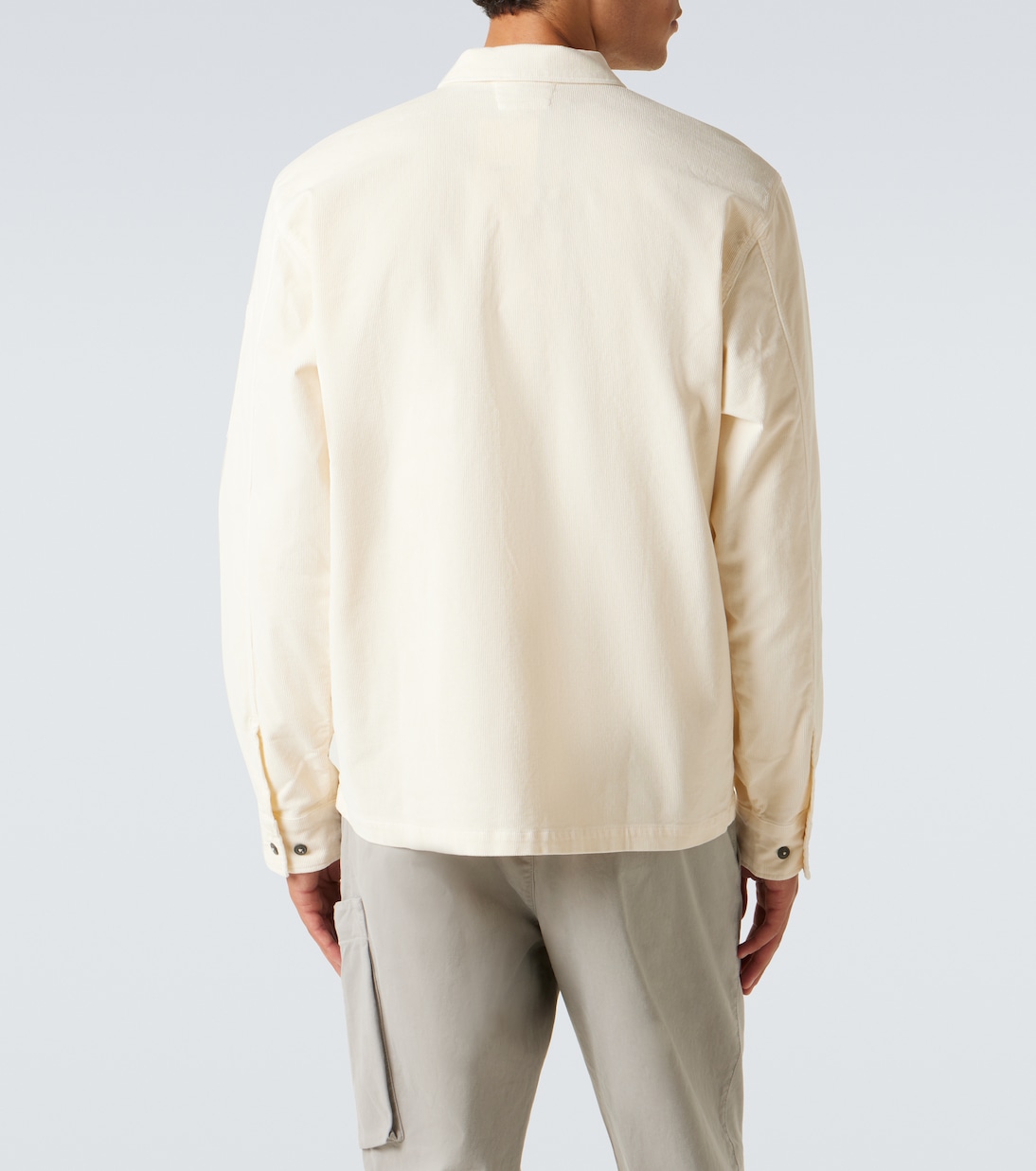 Lens cotton-blend overshirt | C.P. Company