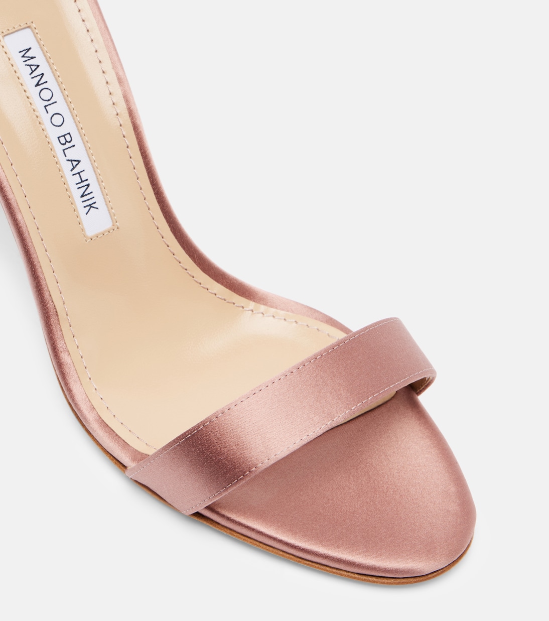 Sandales Chaos en satin  | Manolo Blahnik