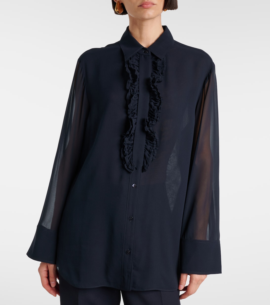 Bluse Sheer Dreams aus Seidenchiffon  | Dorothee Schumacher