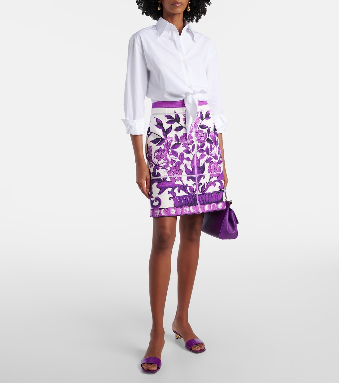 Pantoletten DG aus Leder | Dolce&Gabbana