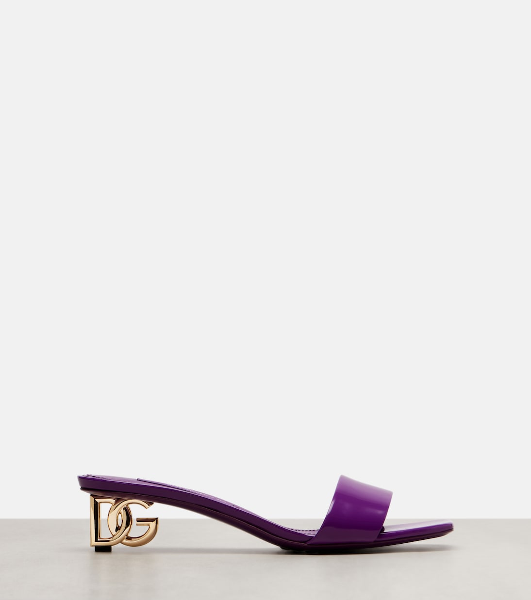 Pantoletten DG aus Leder | Dolce&Gabbana