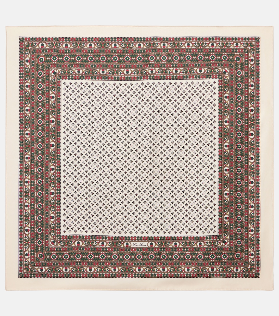 Printed silk scarf | Loro Piana