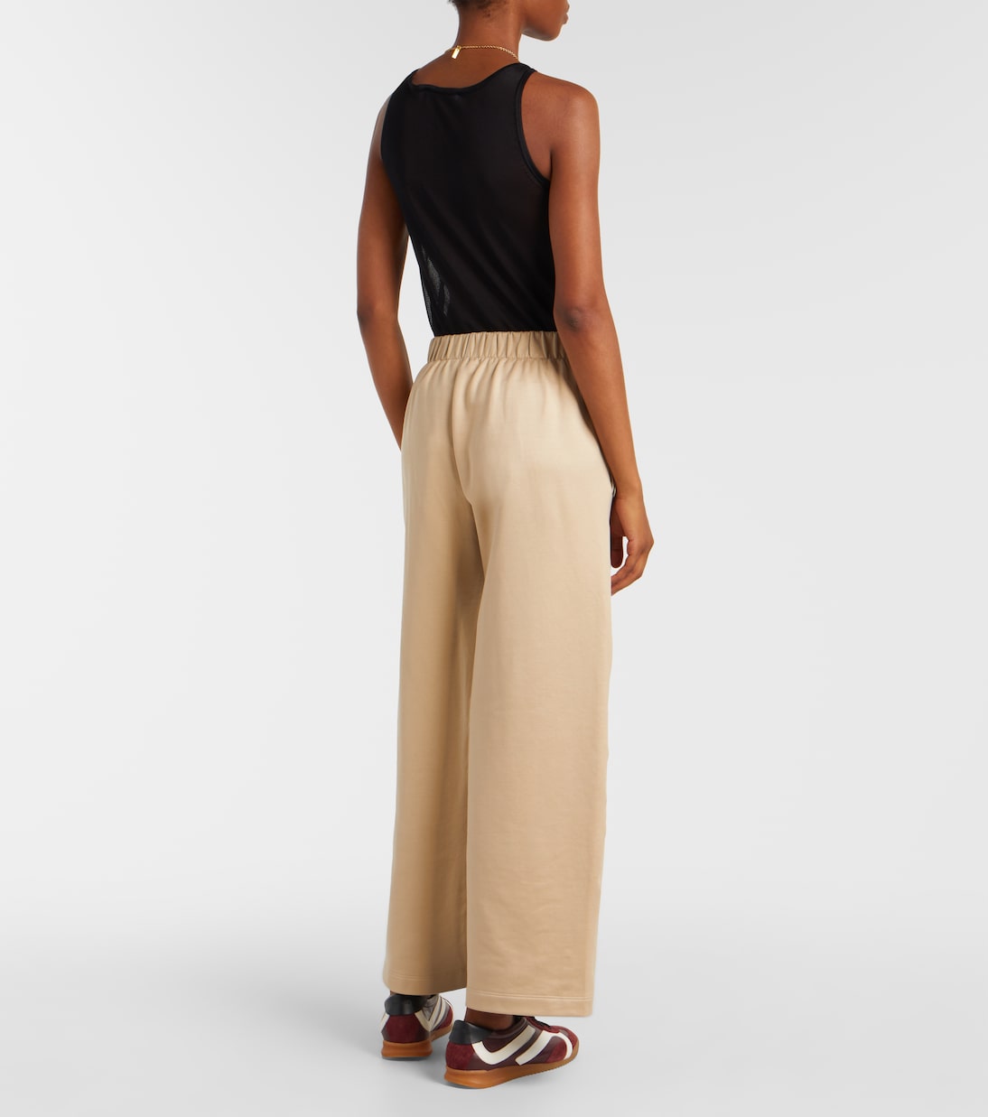 Pantalones anchos Filovia de seda y algodón | Max Mara
