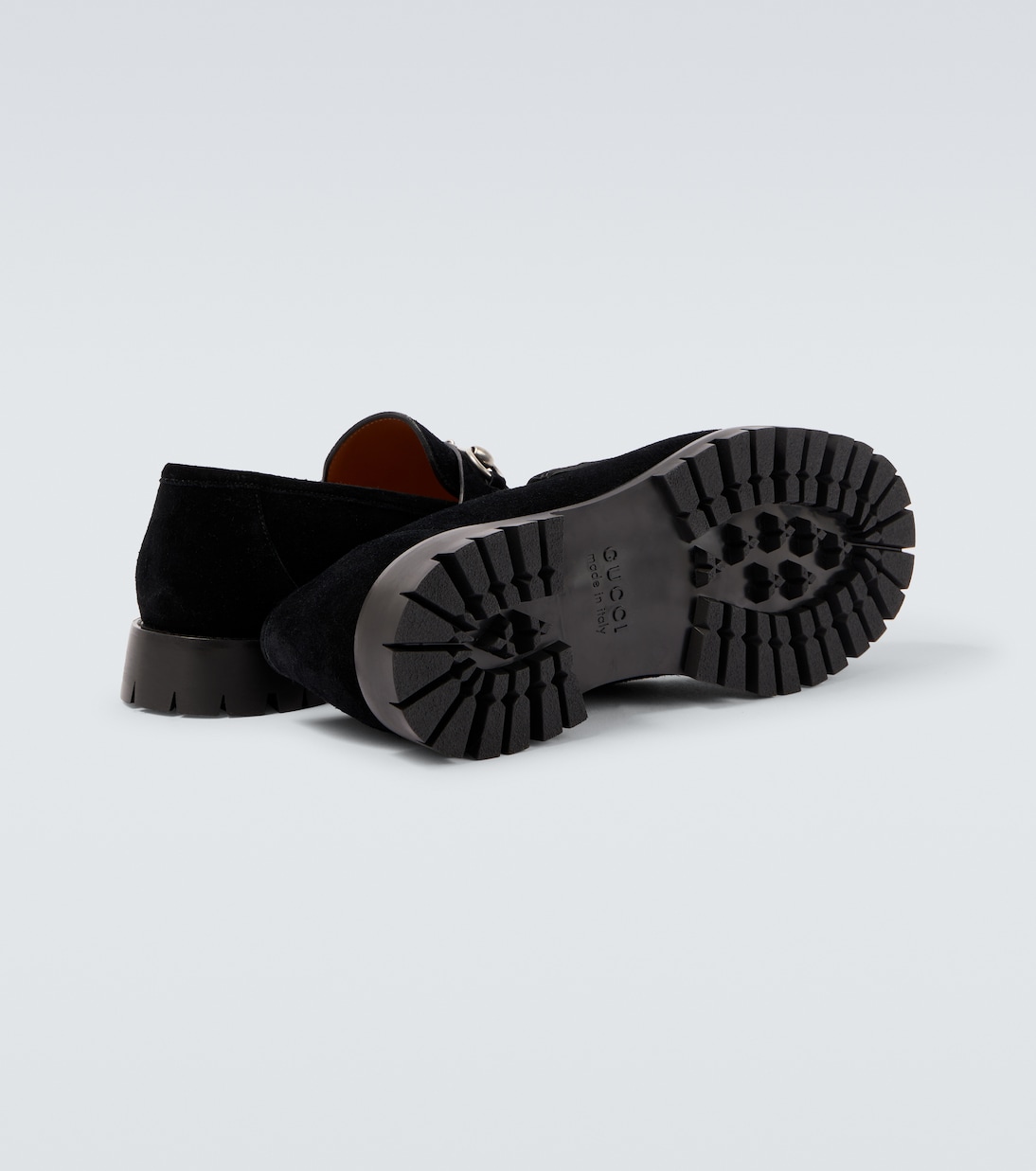 Mocasines Horsebit de ante | Gucci