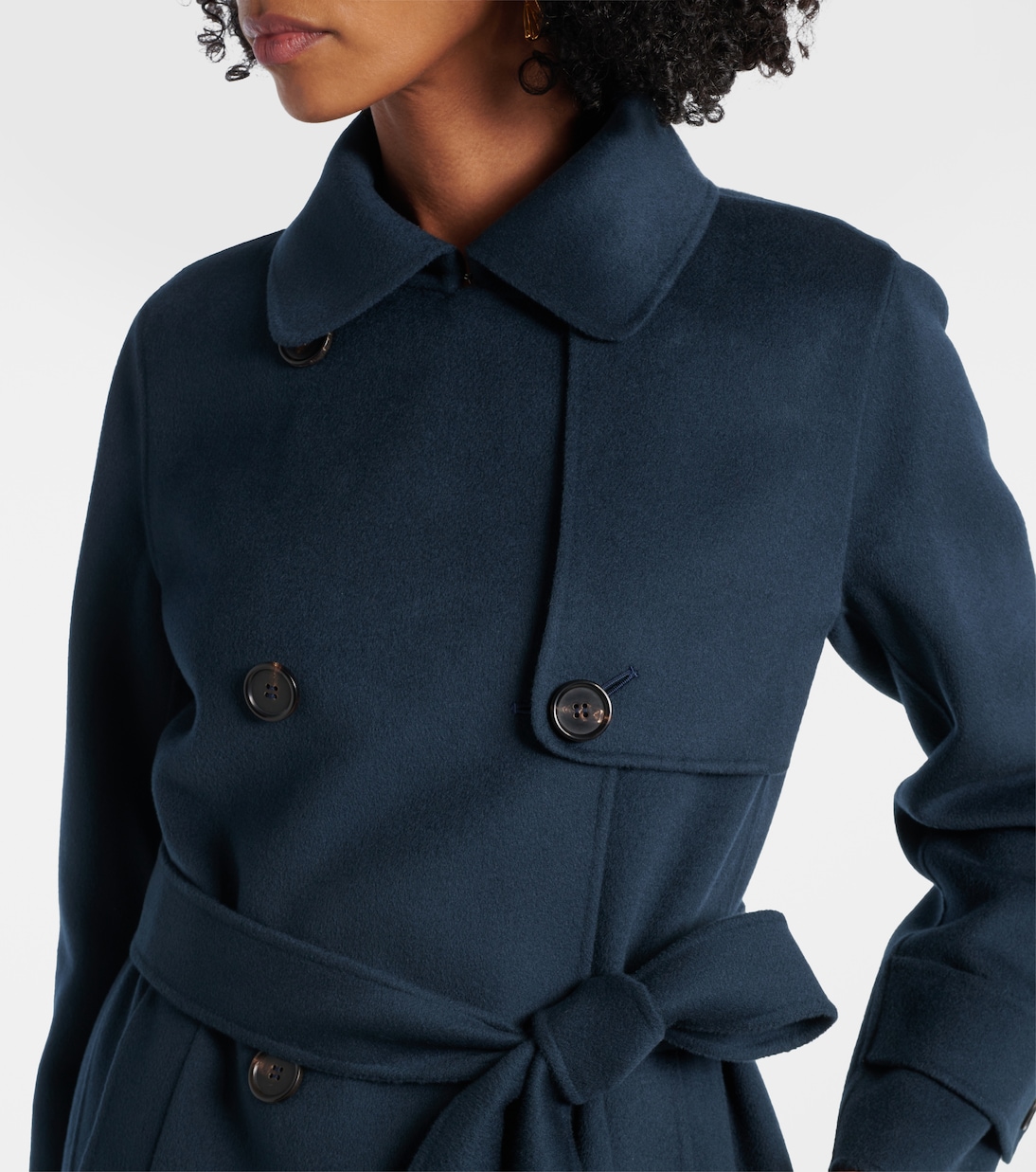 Cappotto in lana vergine con cintura | 'S Max Mara