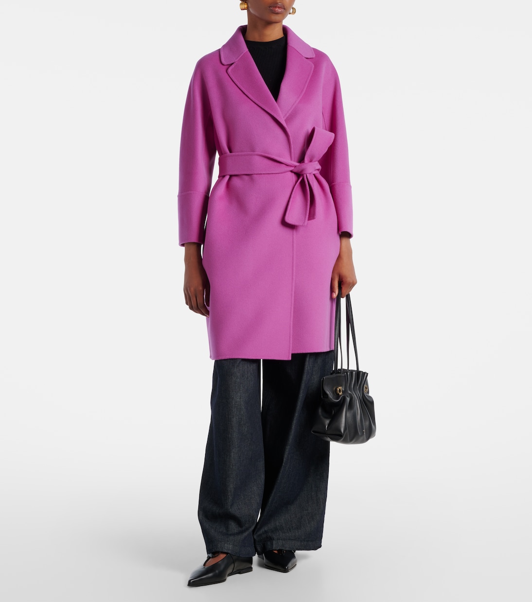 Arona belted virgin wool coat | 'S Max Mara