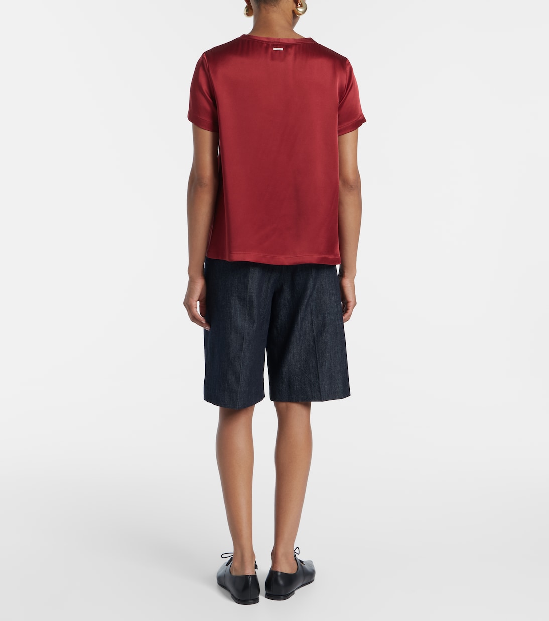 Rebecca satin T-shirt | 'S Max Mara