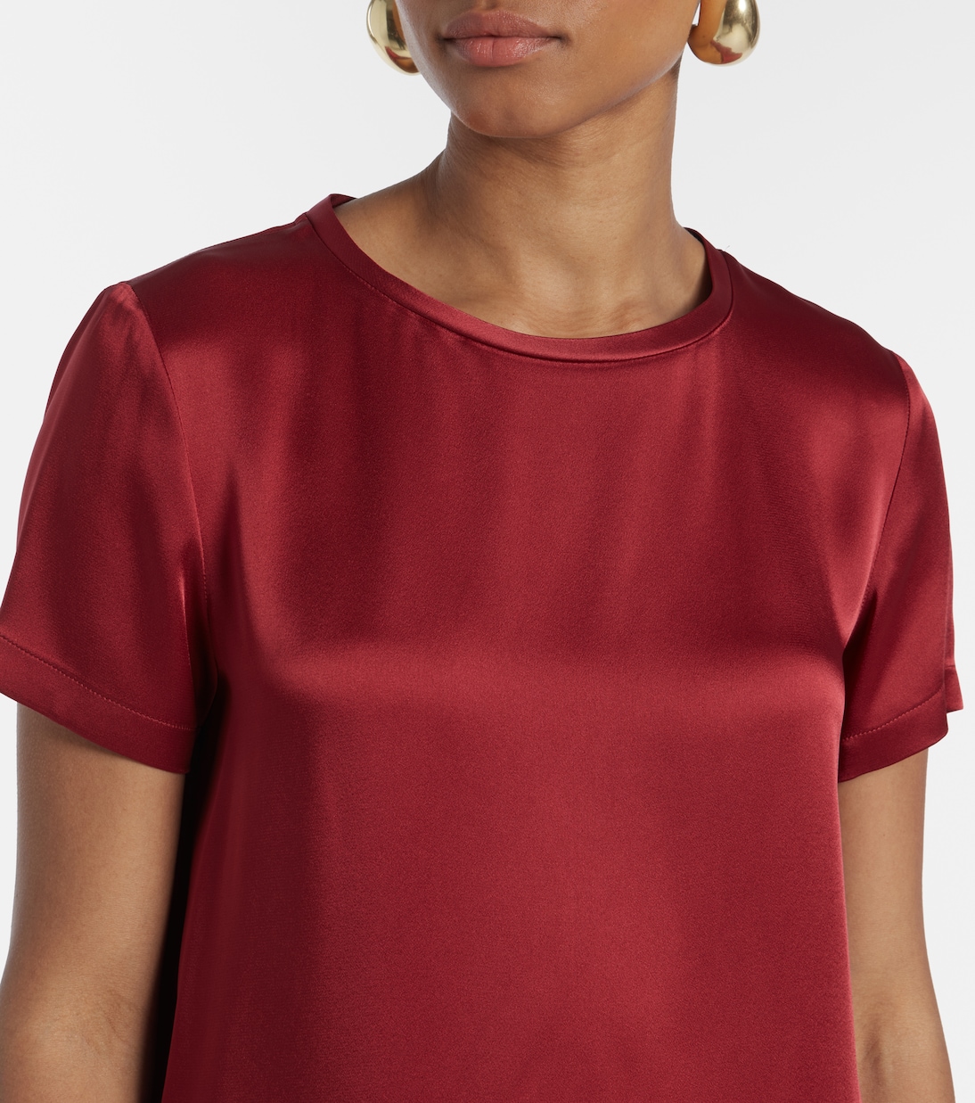 Rebecca satin T-shirt | 'S Max Mara