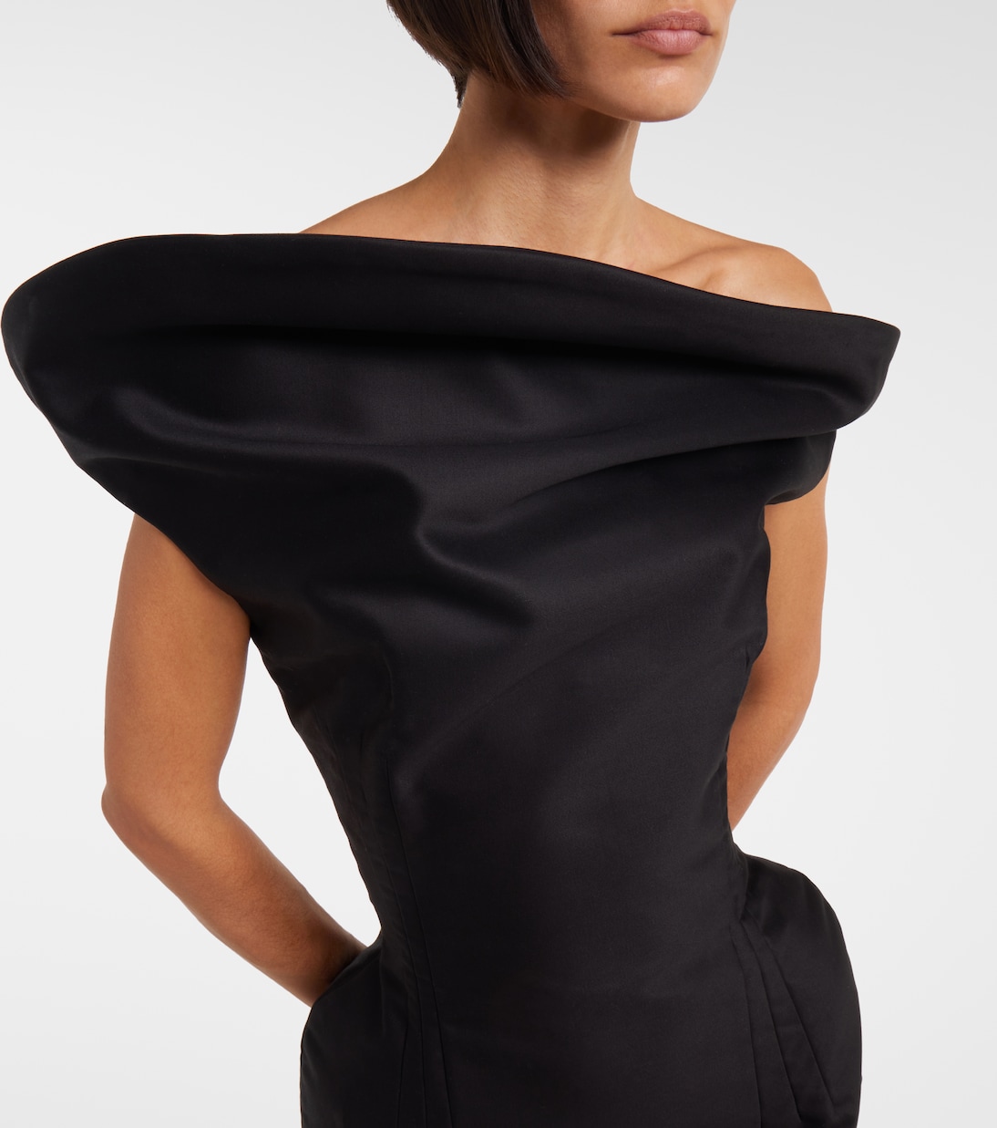 Asymmetric cotton corset dress | Magda Butrym