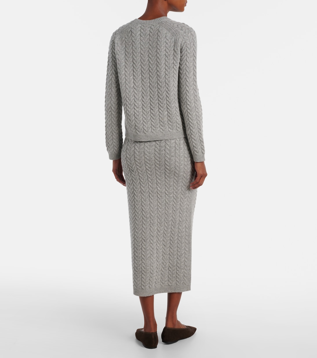 Cable-knit wool and cashmere sweater | 'S Max Mara