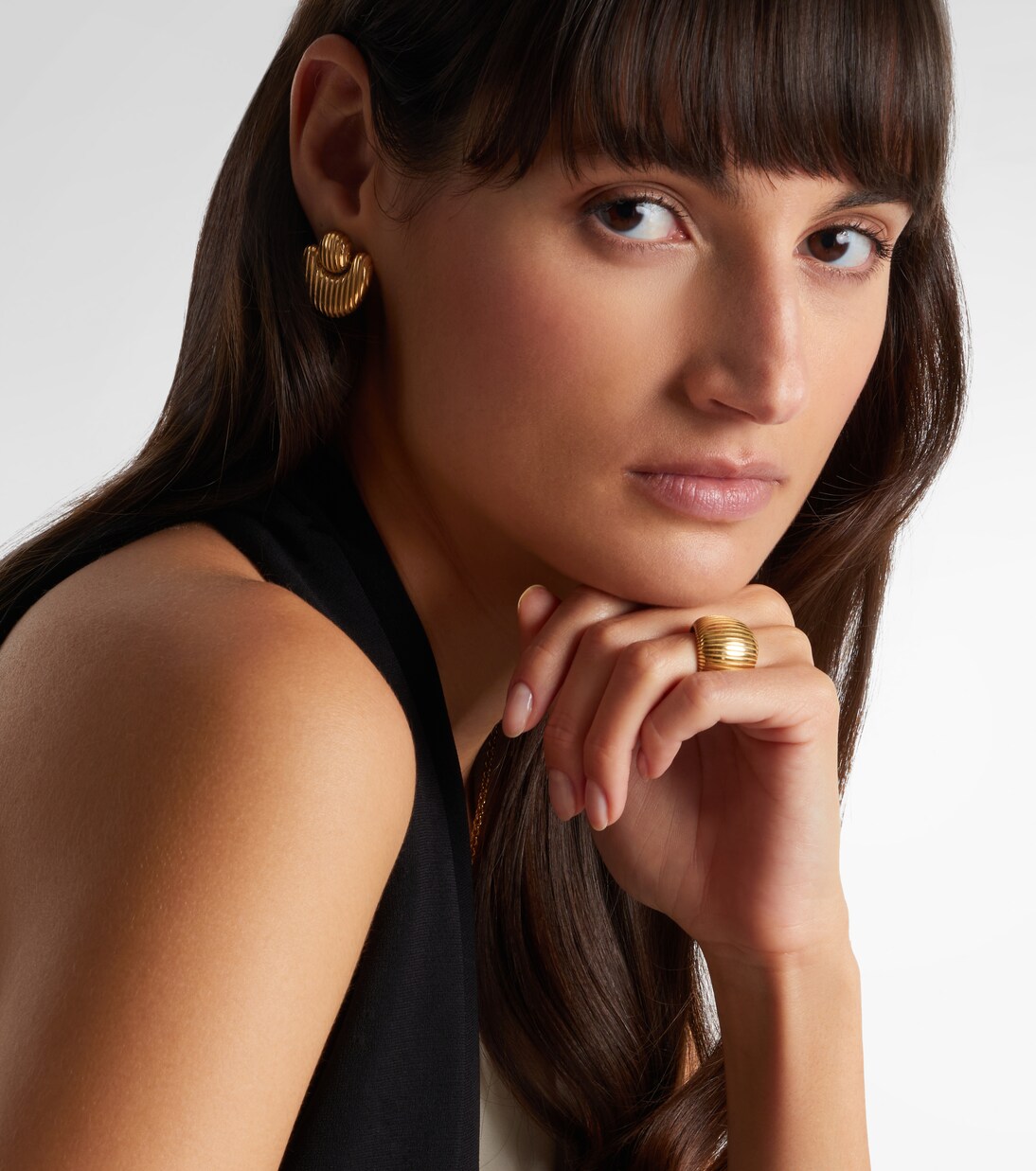 Ohrringe Isla Nest aus 18kt Gelbgold | Pamela Zamore