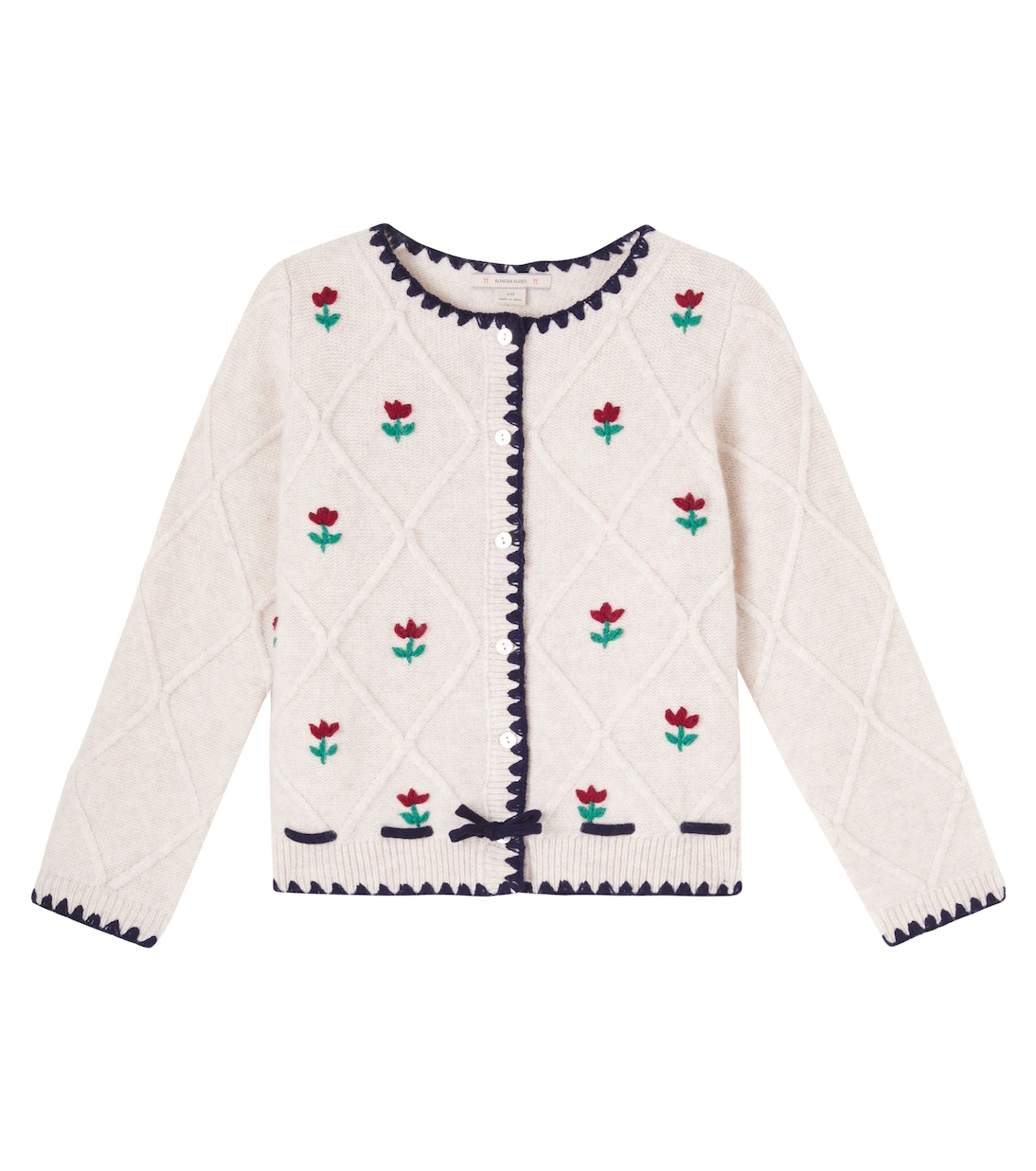 Iska embroidered wool cardigan | Konges Sløjd