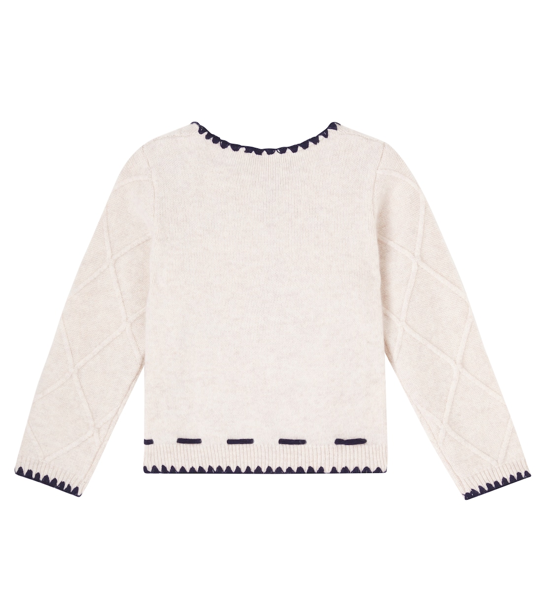 Iska embroidered wool cardigan | Konges Sløjd