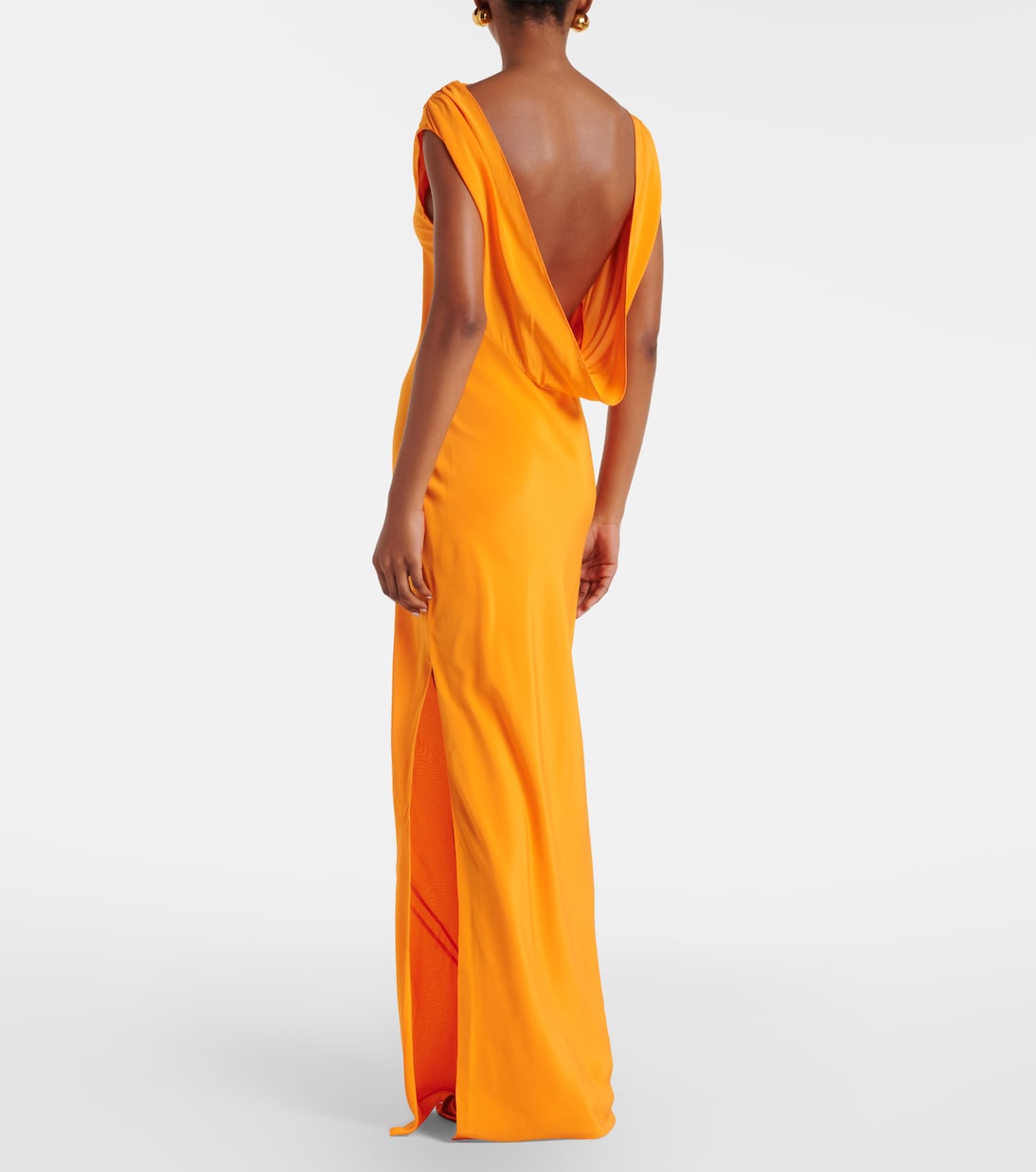 Isla silk crêpe de chine gown | SIR