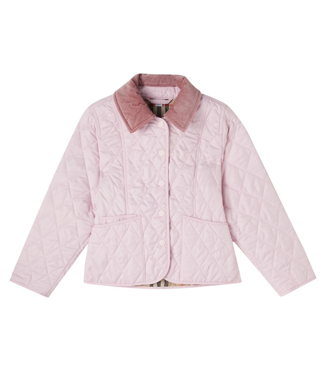 Feldjacke mit Cord | Burberry Kids