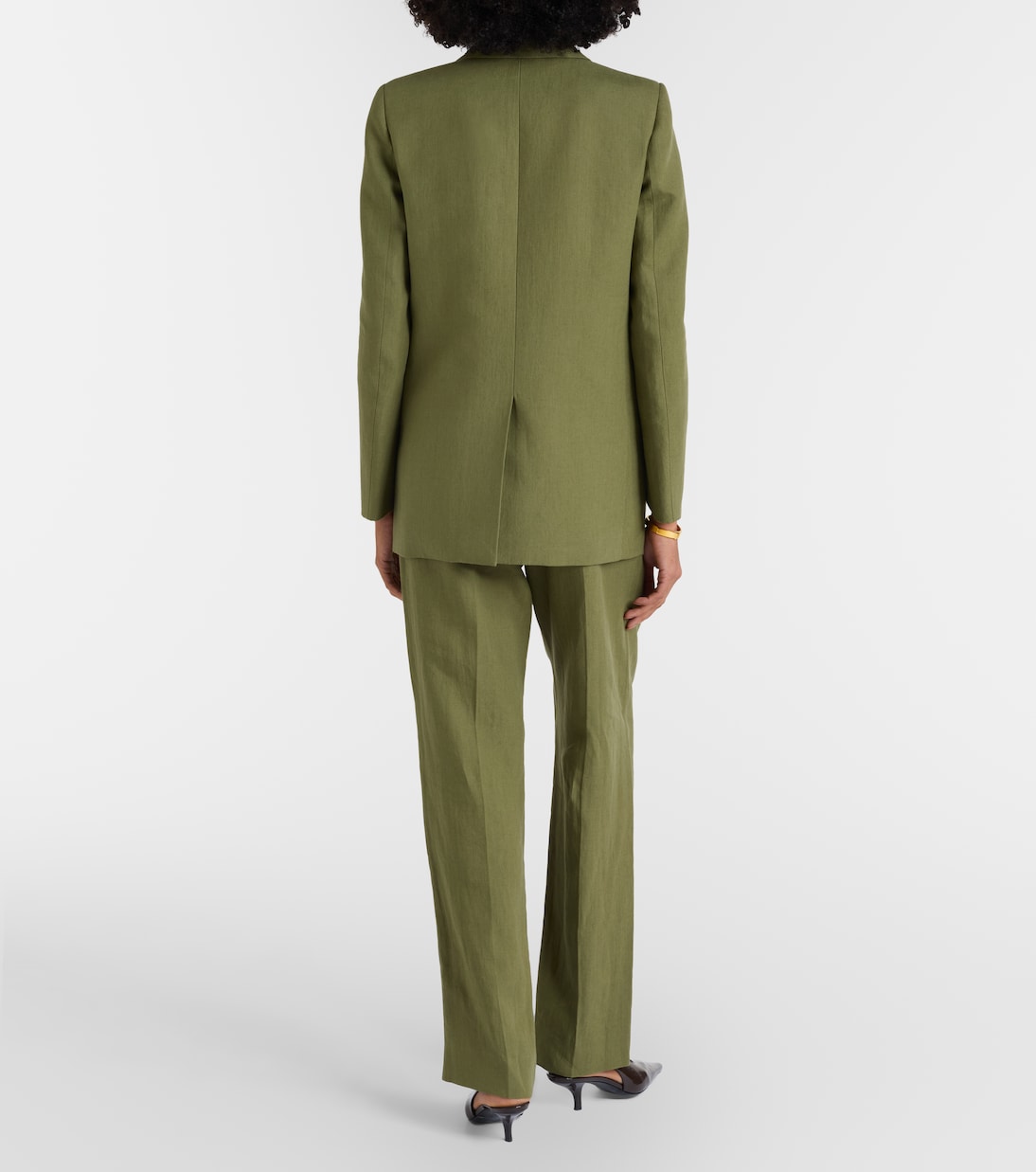 Midday Sun linen wide-leg pants | Blazé Milano