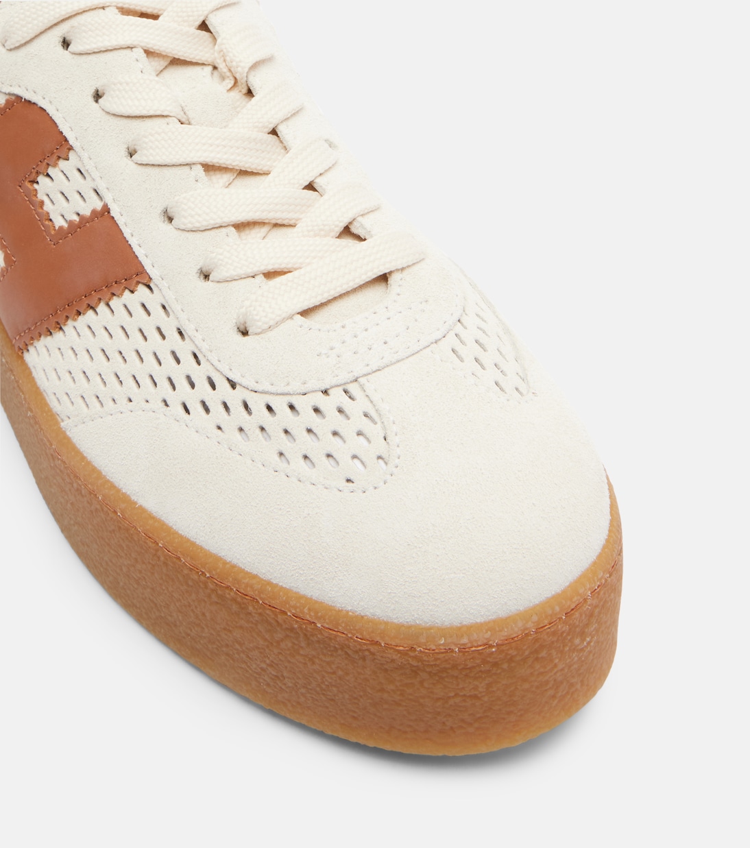 H698 suede platform mules | Hogan