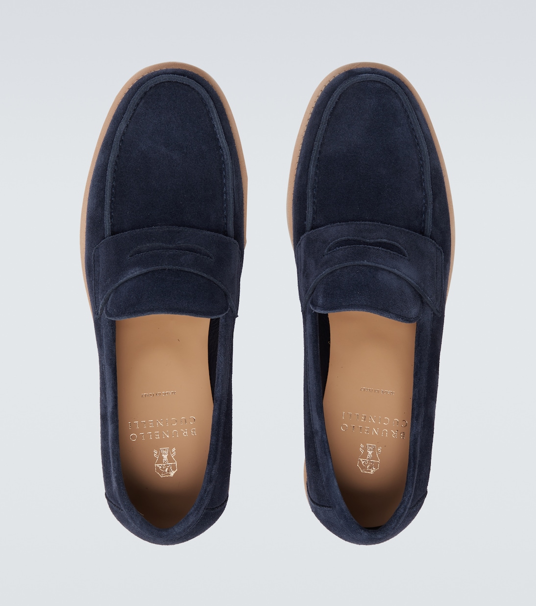 Mocasines penny de ante | Brunello Cucinelli